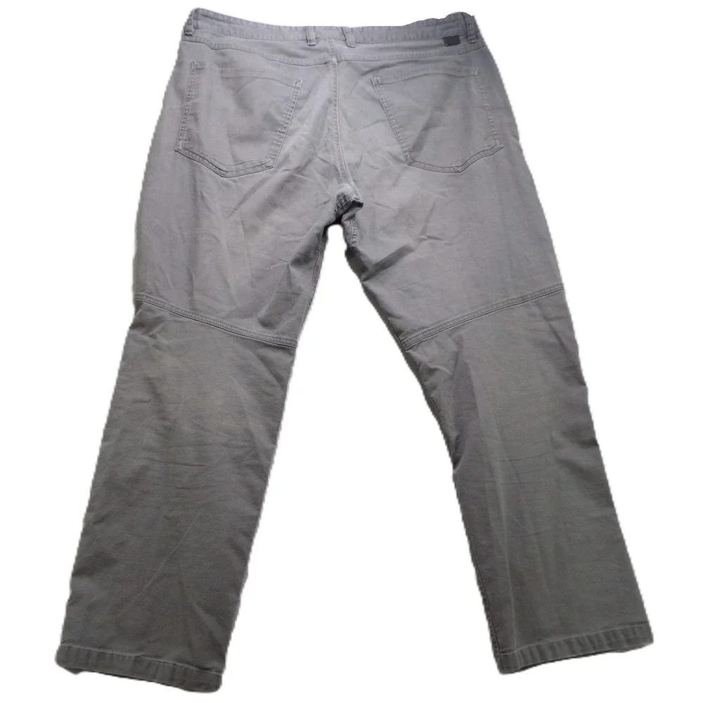 The North Face Motion Hiking Trail Chino Pants Cotton Stretch Men 38 Short Gray